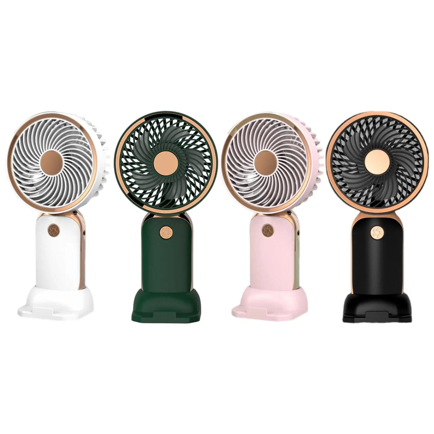 Handheld Portable Fan Quiet Operation for Women Girls Desk Fan Personal Fan for Beach Indoor Outdoor Traveling Backpacking