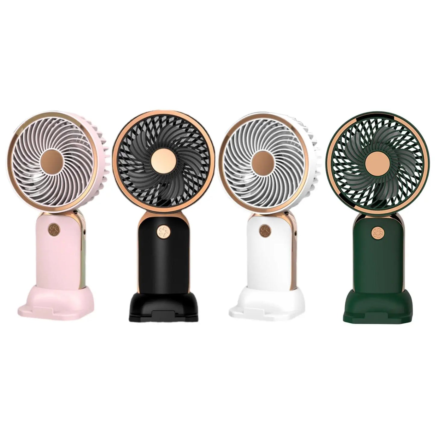 Handheld Portable Fan Quiet Operation for Women Girls Desk Fan Personal Fan for Beach Indoor Outdoor Traveling Backpacking